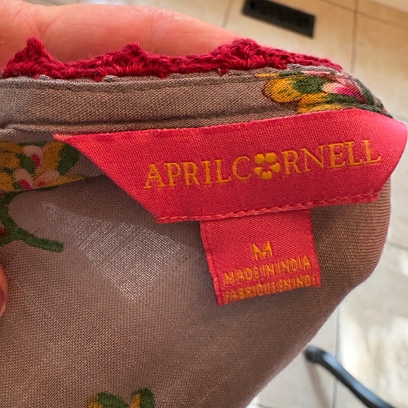 April Cornell Paris dress Rayon medium - Picture 11 of 11